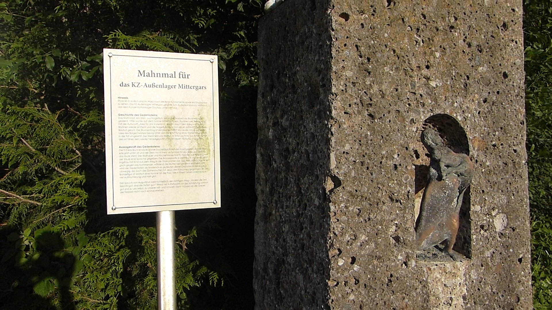 Mahnmal KZ-Außenlager Mittergars