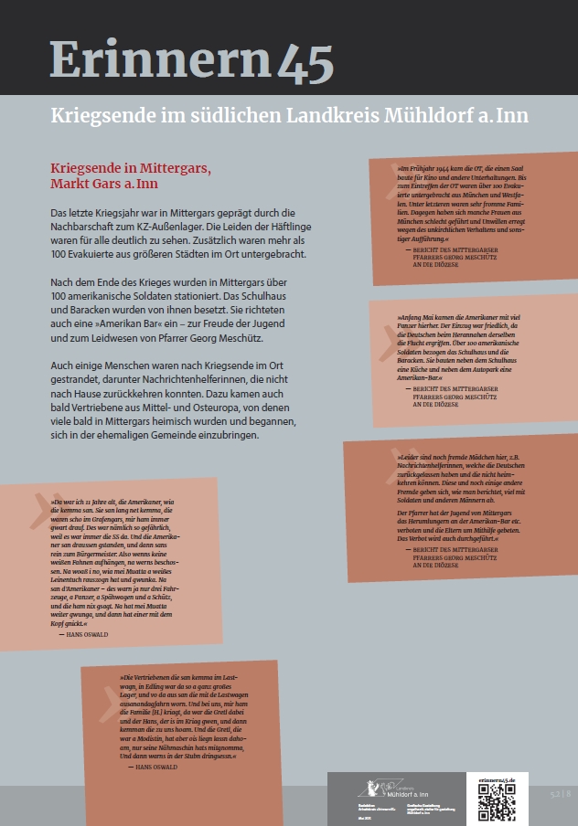 Tafel 8_Mittergars Kriegsende